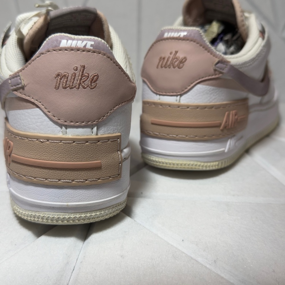 Nike Air Force 1 Shadow "Pale Coral/Cashmere" - Women’s 8.5 (CI0919-11) - Picture 6 of 11